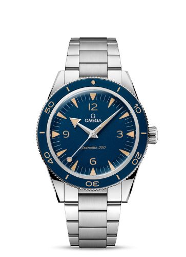 Omega Seamaster 300 Master Chronometer Stainless Steel / Blue / Bracelet